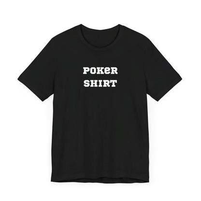 Poker Shirt Unisex Tri-Blend Crew Tee