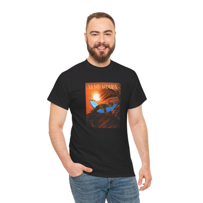 SEND NOODS Tropical Sasco in Hammock Unisex Tri-Blend Crew Tee