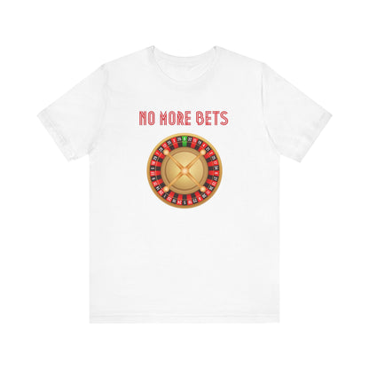 No More Bets Roulette Wheel Unisex Tri-Blend Crew Tee