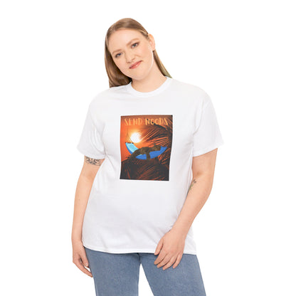 SEND NOODS Tropical Sasco in Hammock Unisex Tri-Blend Crew Tee