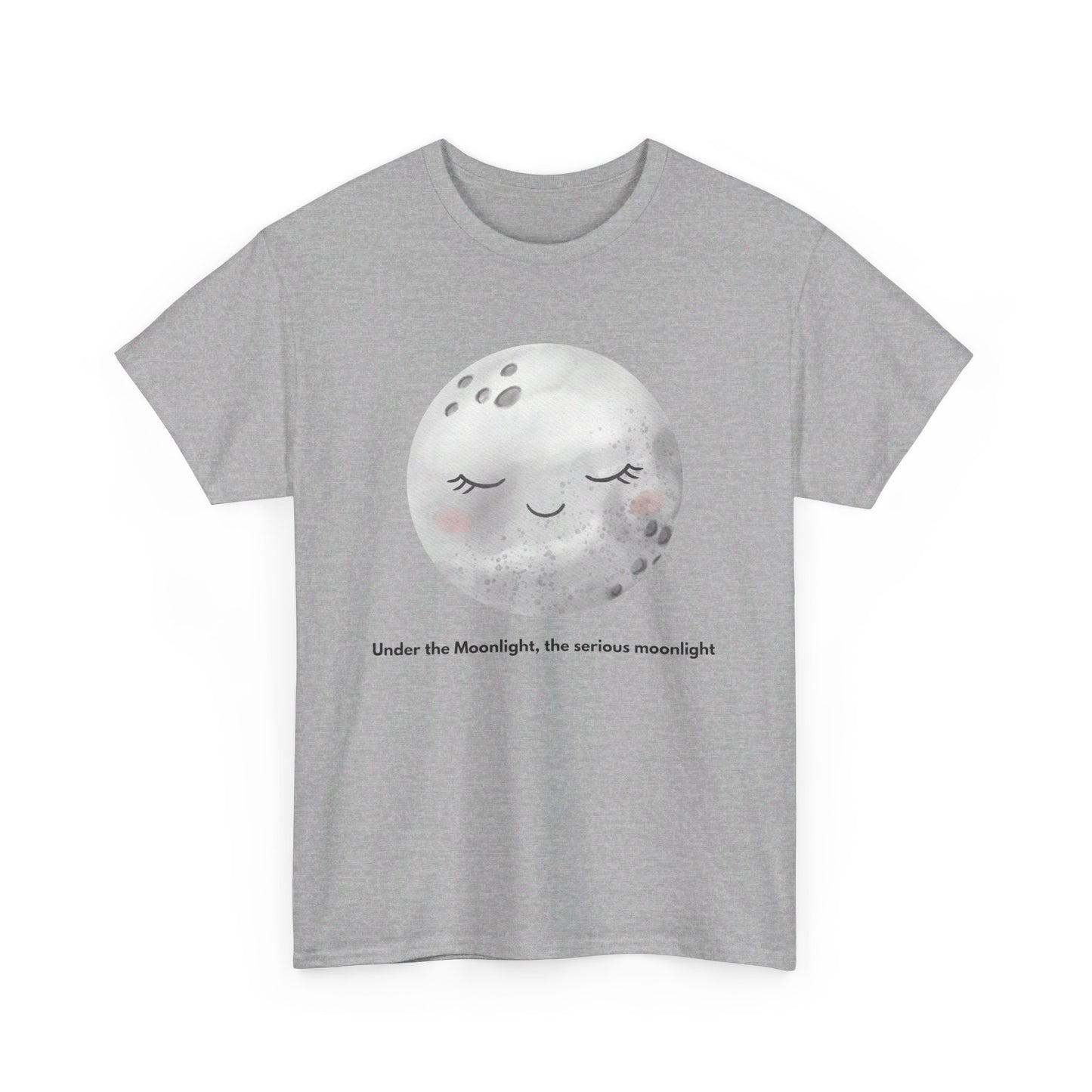 Under the Moonlight, the serious moonlight Unisex Heavy Cotton Tee