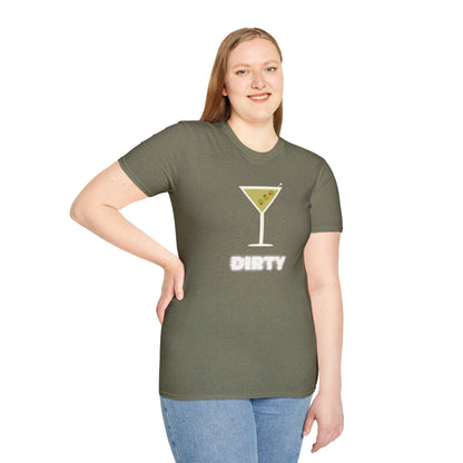 Dirty Martini Glass Unisex Softstyle T-Shirt