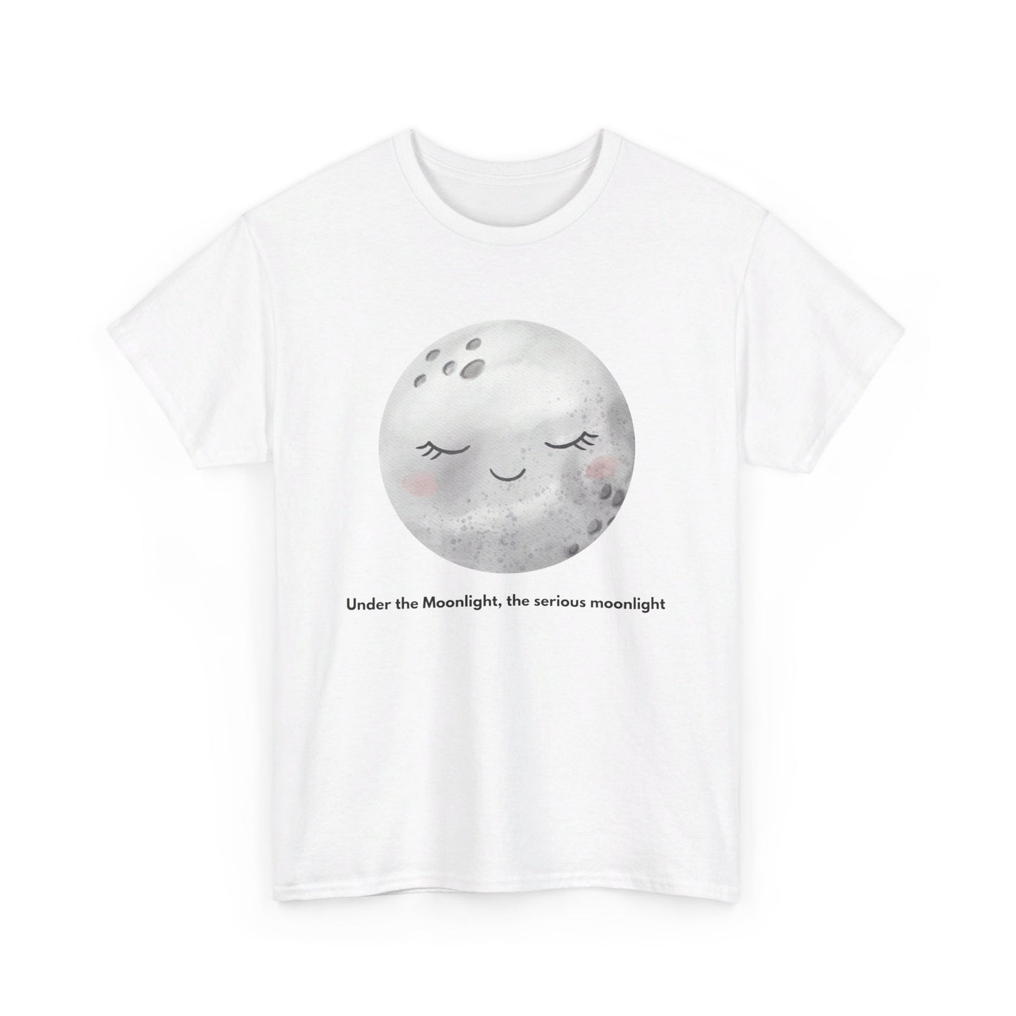 Under the Moonlight, the serious moonlight Unisex Heavy Cotton Tee