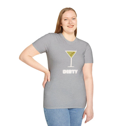 Dirty Martini Glass Unisex Softstyle T-Shirt