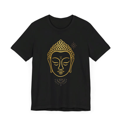 Buddha Head Unisex Jersey Short Sleeve Tee
