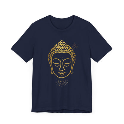 Buddha Head Unisex Jersey Short Sleeve Tee