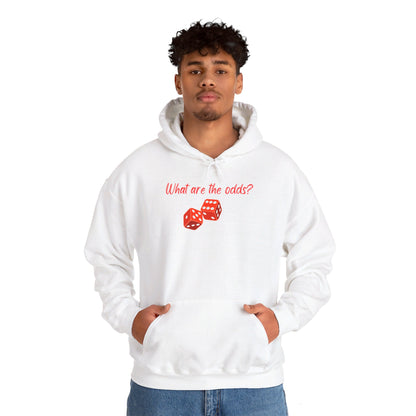 What are the Odds with Dice Unisex Heavy Blend™ Hooded Sweatshirt
